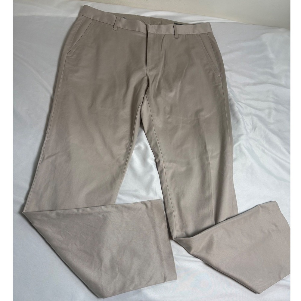 Bonobos Chinos Mens 32x30 Tan Excellent Slim Fit Stretch Khaki Wednesday Pants